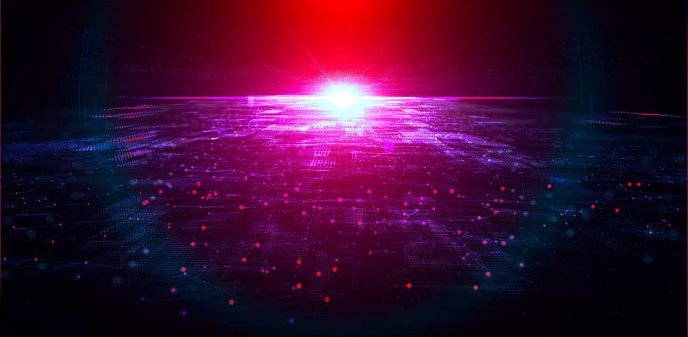 Free Image of Abstract Background - Big Data - Tech Horizon - AI 