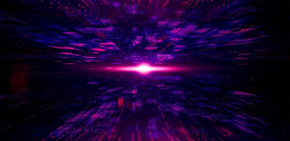 Free Image of Digital Field - Abstract Background 