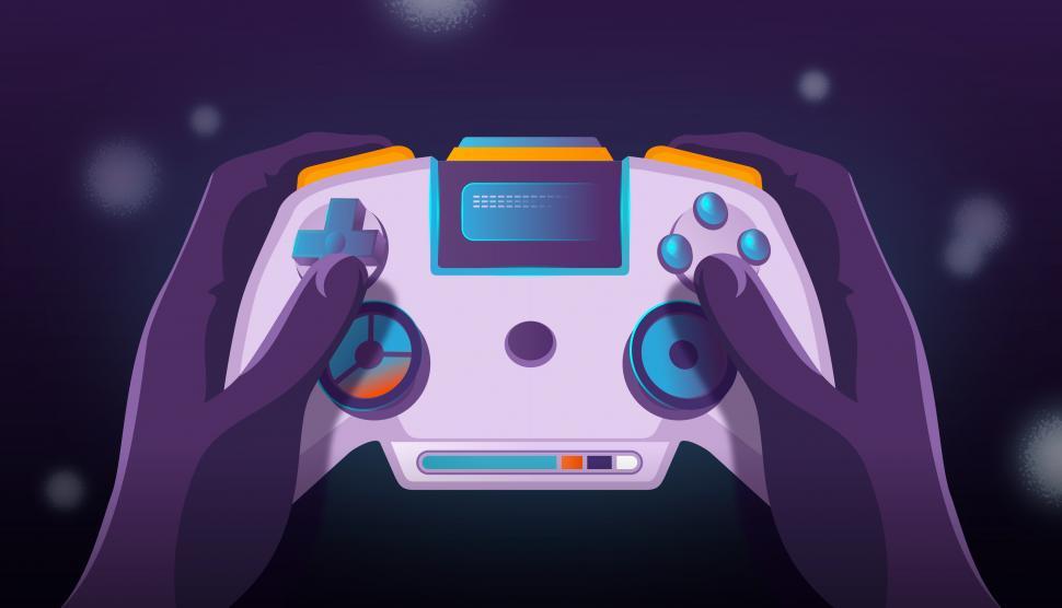 Free Image of Gaming Concept - eSports Concept - Gamer - Videogame 