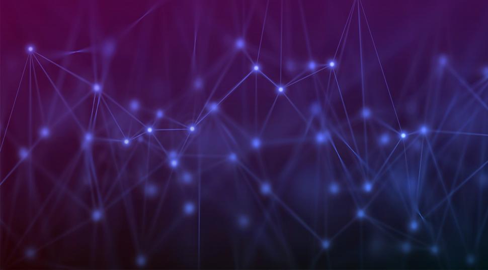 Free Image of Abstract Background - Faded Blue and Red Mesh 