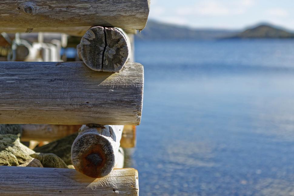 Free Image of Dock crib (crib pier)  