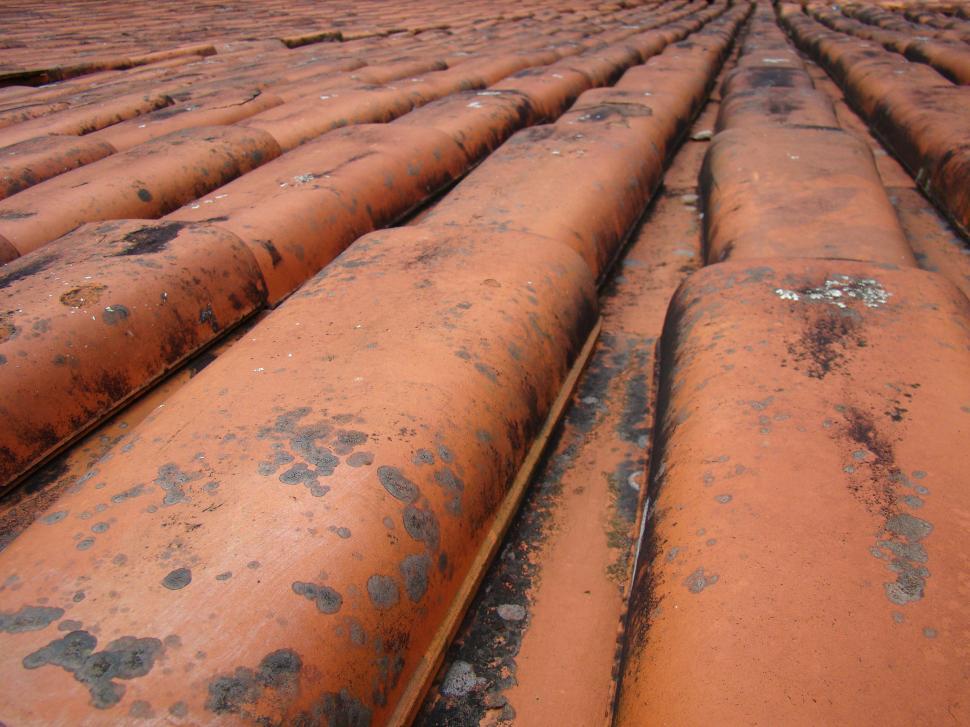 Free Image of Ceramic roof tiles 