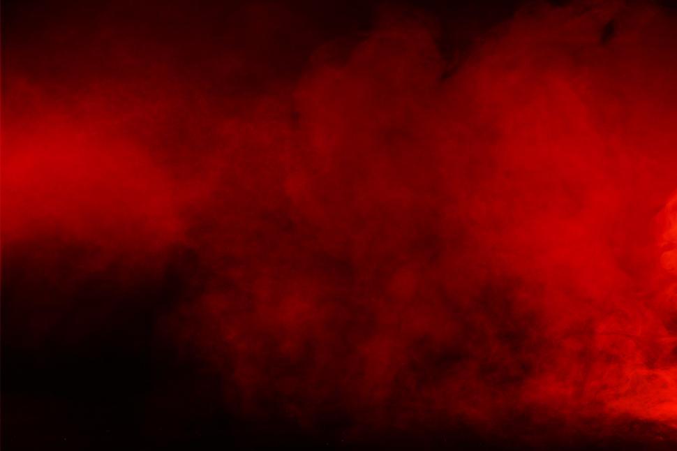 Free Image of Red Smoke - Red Background 