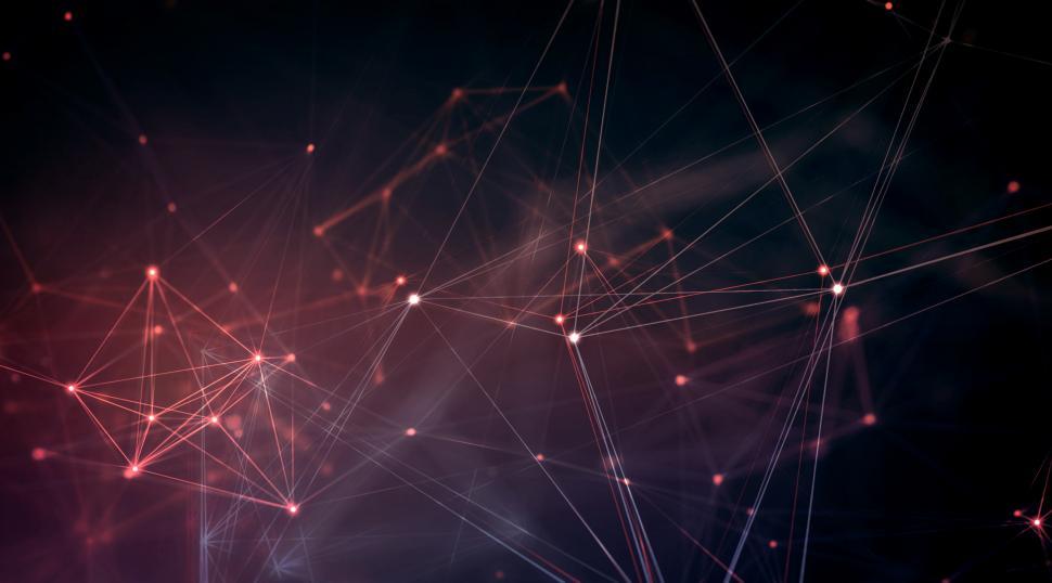 Free Image of Abstract Technology Background - Networks - Connections 
