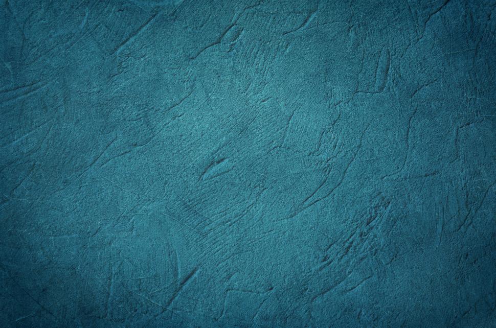 Free Image of Scratched Hard Texture - Blue Wall 