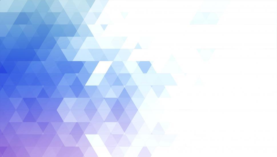 Free Image of Abstract Geometric Background - Cold Colors 