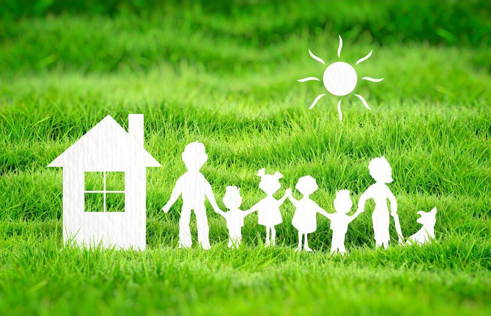Free Image of Home Sweet Home - Family House - Mortgage - Real Estate 