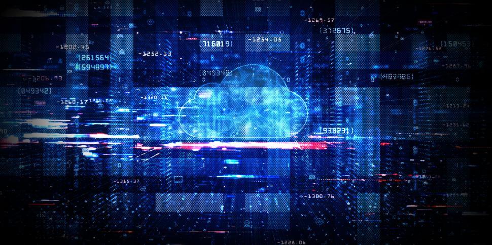 Free Image of Technology Background - Cloud Computing - AI 