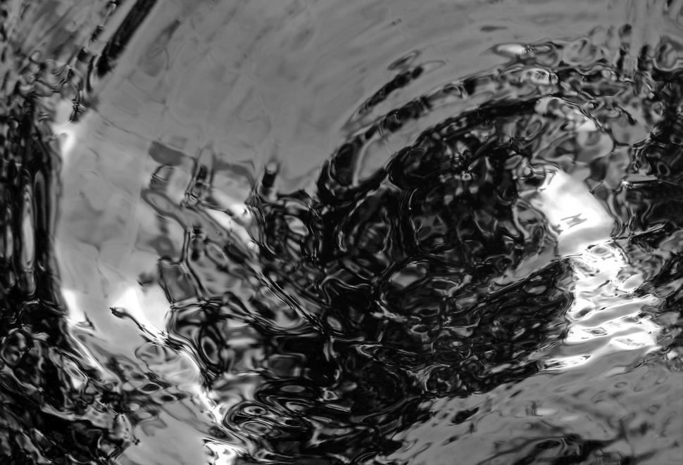 Free Image of Shiny water ripple reflections abstract  