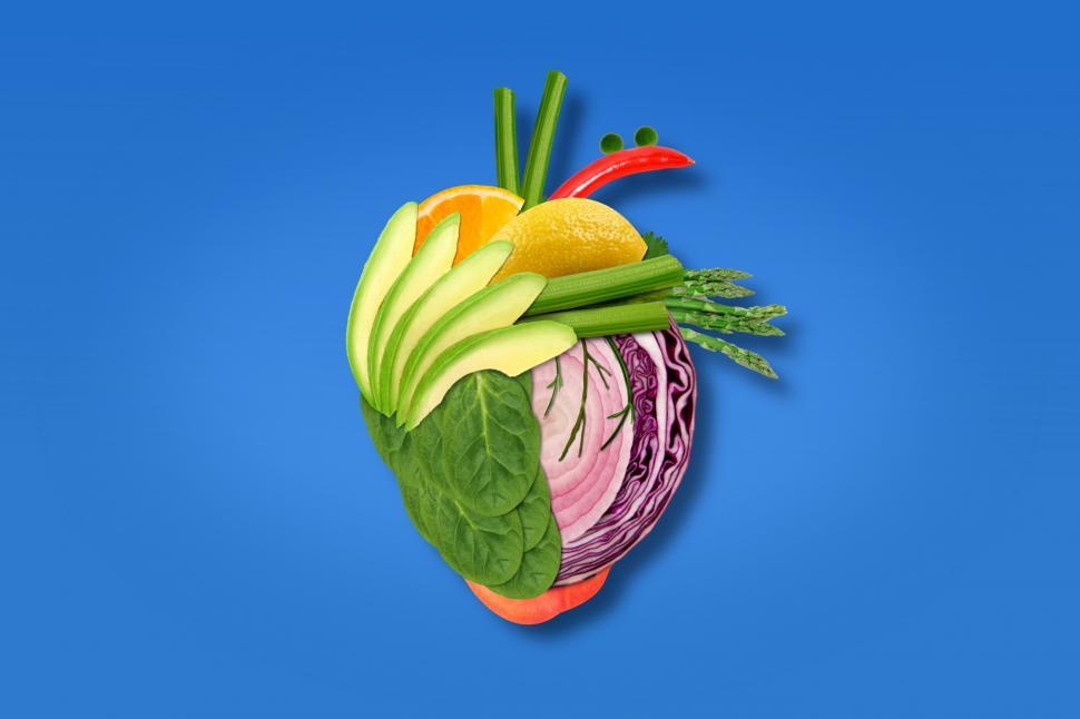 Free Image of Healthy Heart - Health Eating - Fruits and Vegetables 