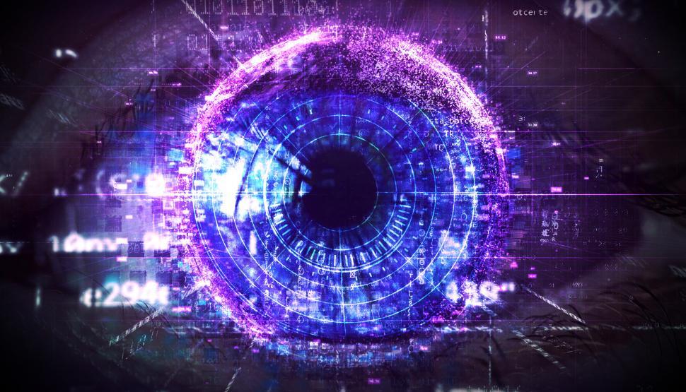 Free Image of Eye-Computer Interface - Bionic Applications - Concept 