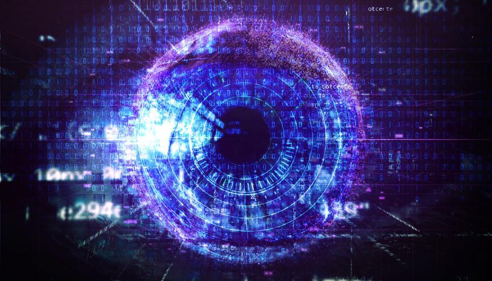 Free Image of Eye-Computer Interface - Bionic Applications - AI 