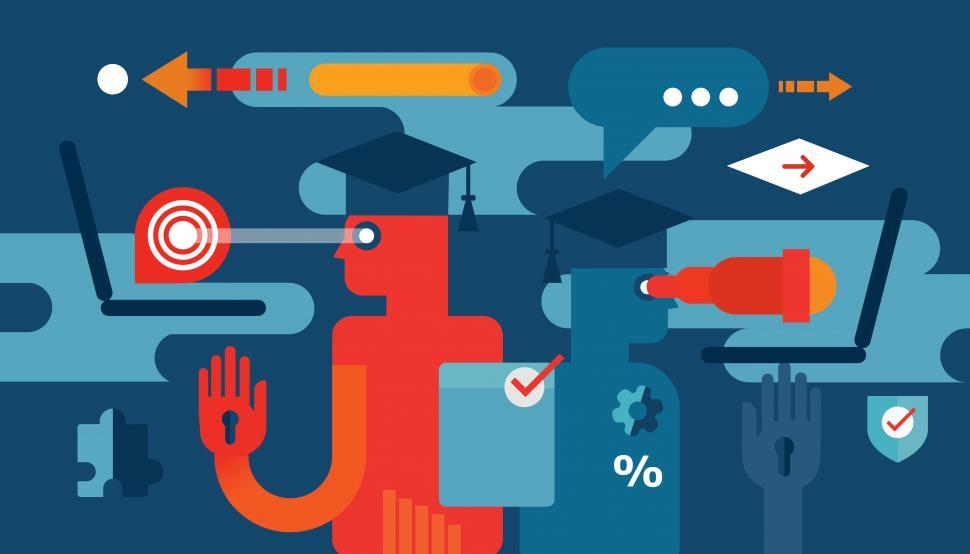 Free Image of Online Education and Learning Concept 