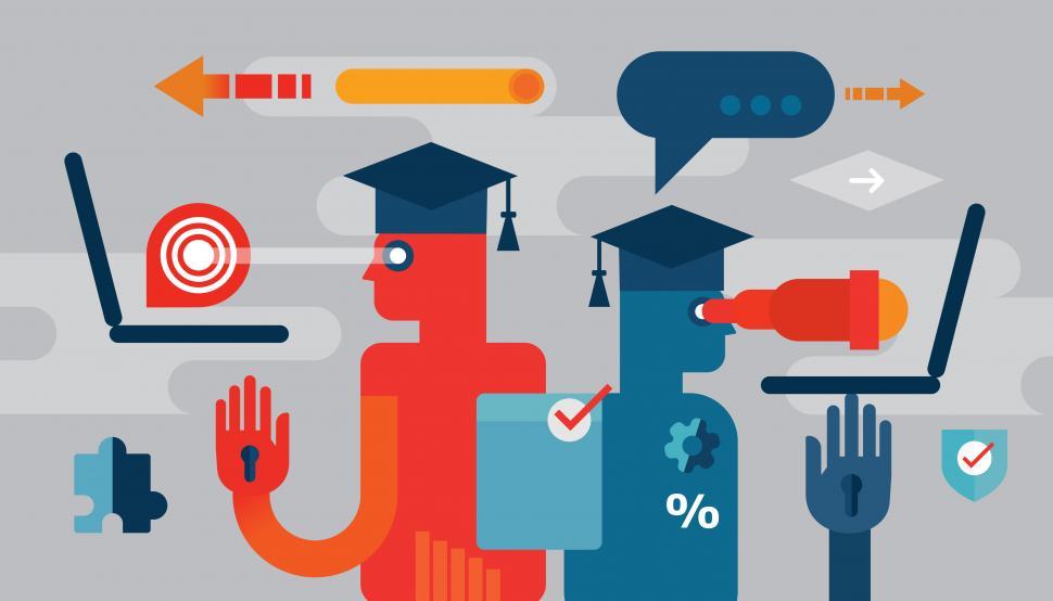 Free Image of Online Learning and Education Concept 