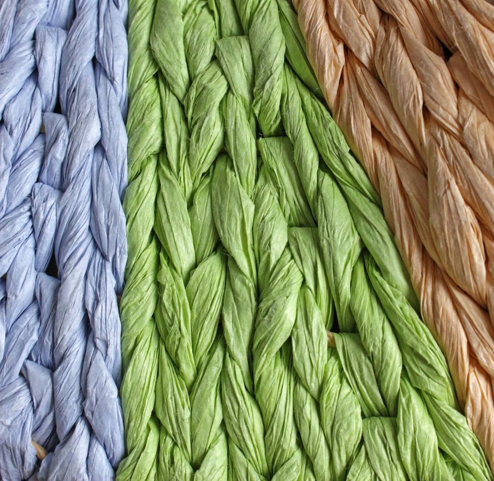 Free Image of Pale colored woven fabric texture  
