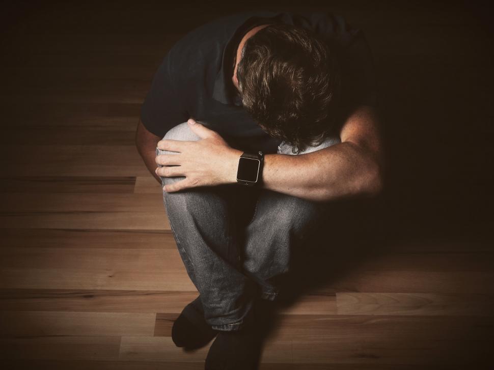 Free Image of Depressed Man - Adult Depression 