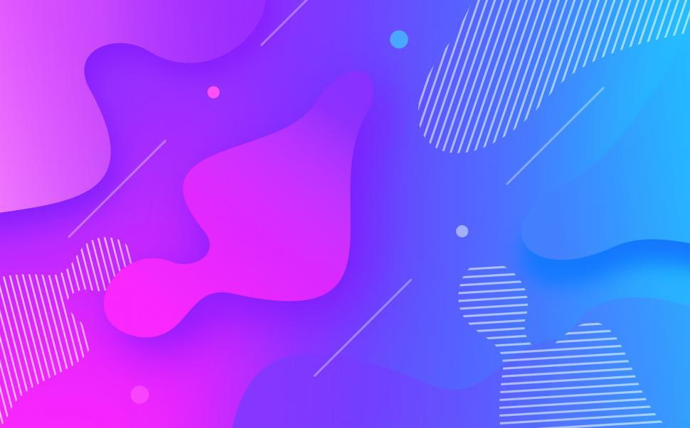 Free Image of Abstract Gradient Splashes  - Abstract Background 