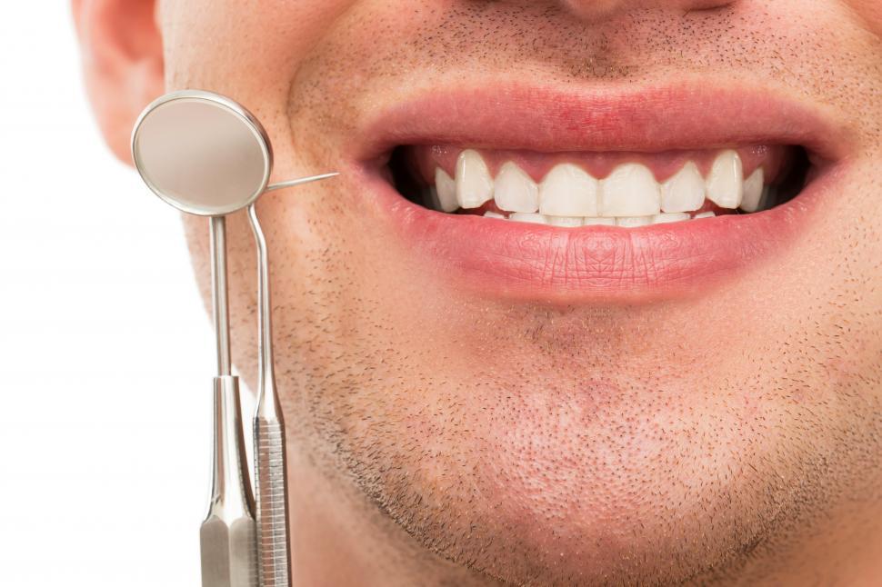 Free Image of Dentistry - Dental tools and white smile 