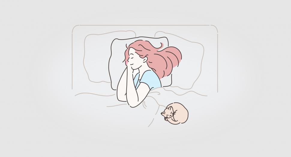 Free Image of Good Sleep Concept  
