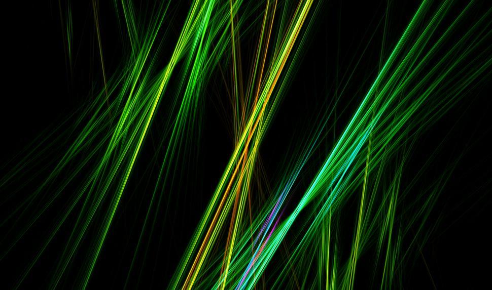 Free Image of Rays of Light - Abstract Background 