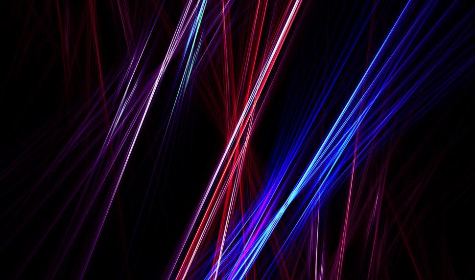 Free Image of Rays of Light - Abstract Background 
