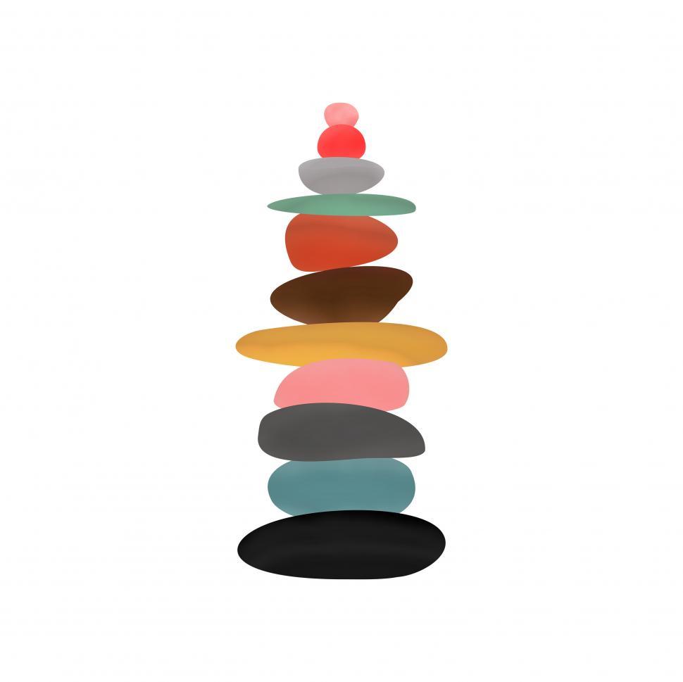Free Image of Meditation Stones 