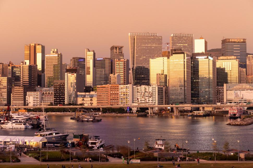 Free Image of Harbor view  