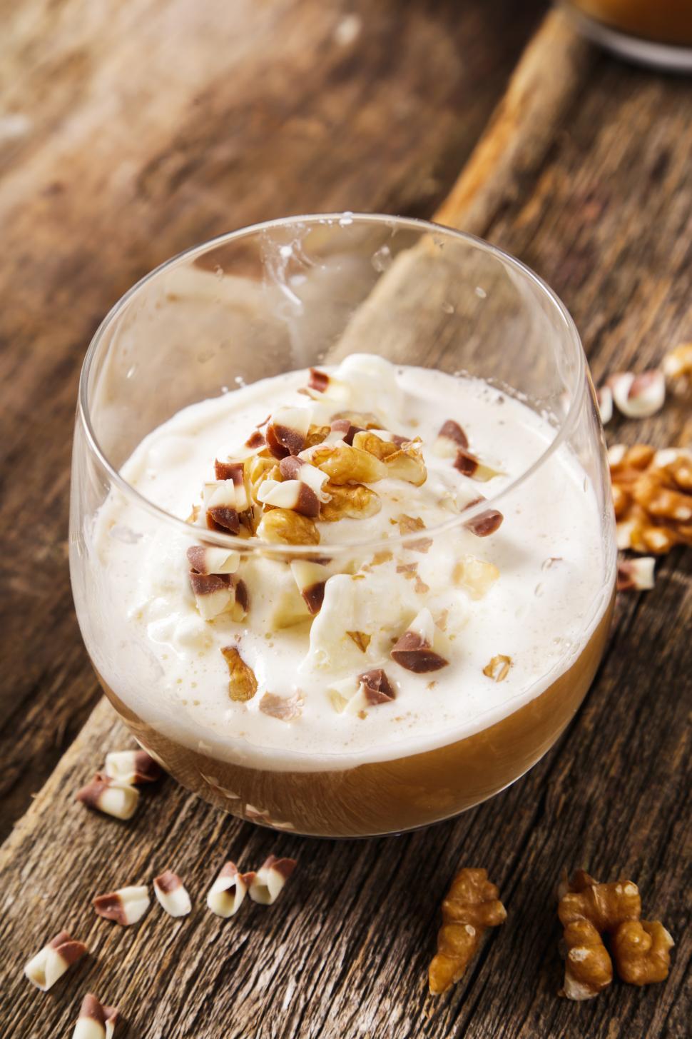 Free Image of Affogato Coffee Dessert  