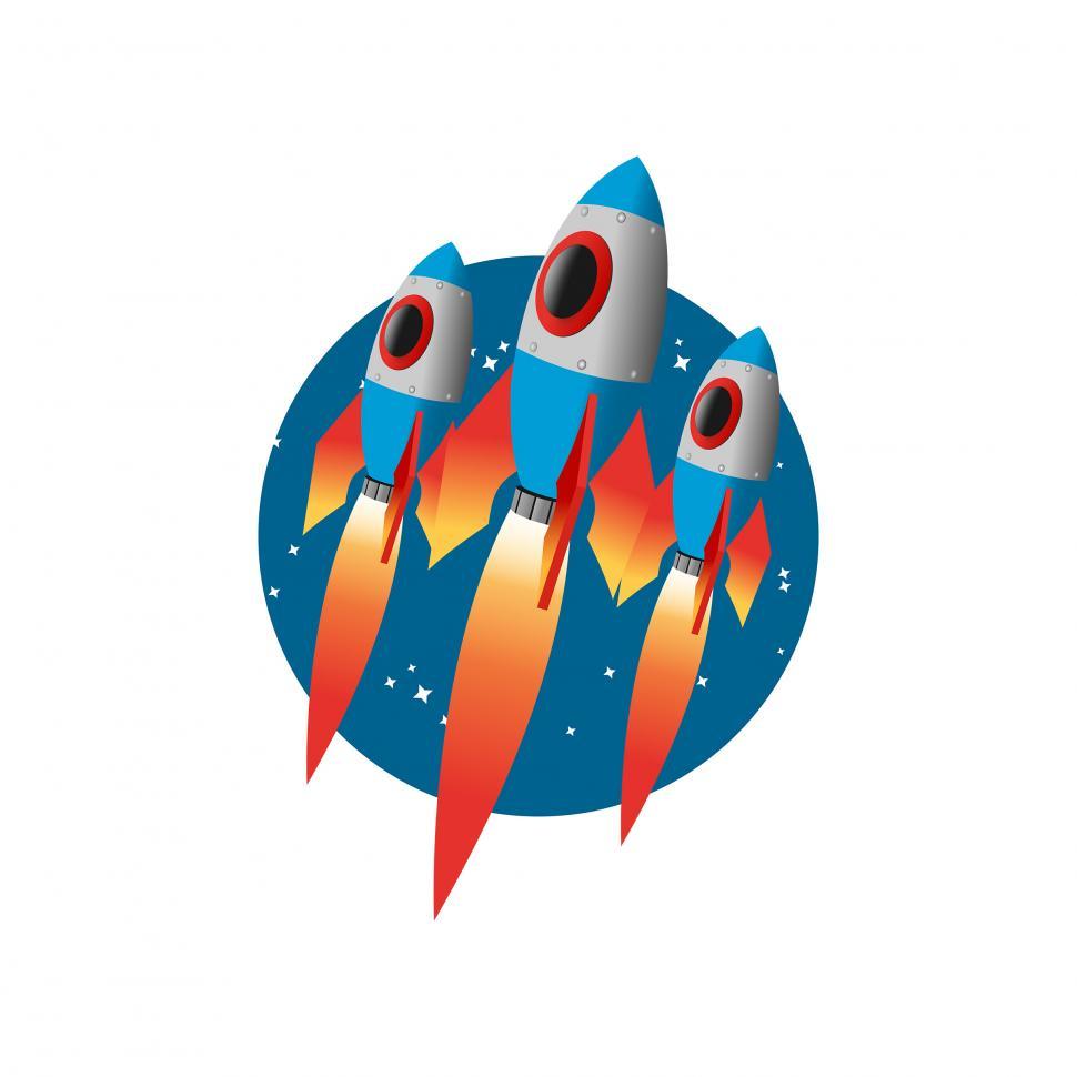 Free Image of Rockets - To The Moon 