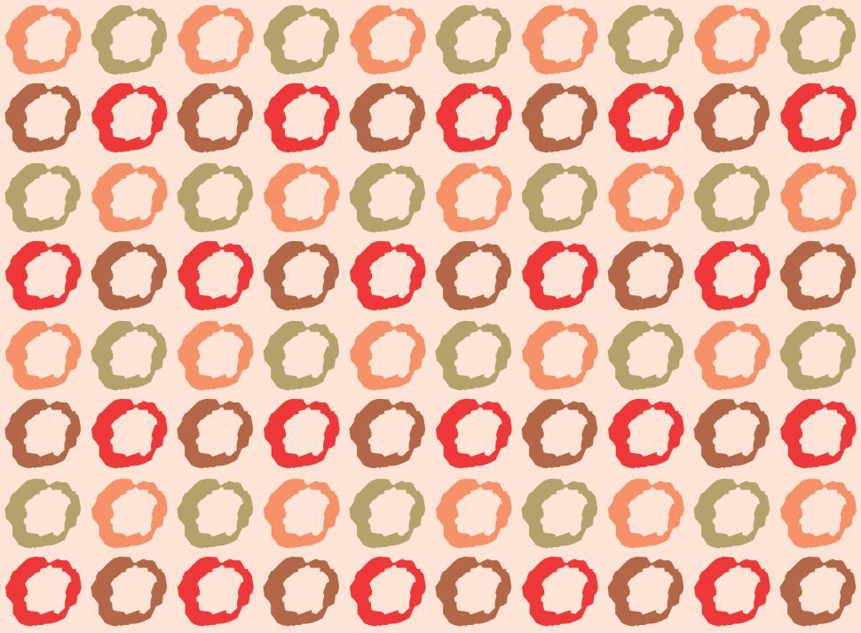 Free Image of Seamless grid pattern of circles  