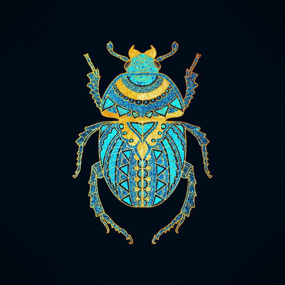 Free Image of Golden Beetle 