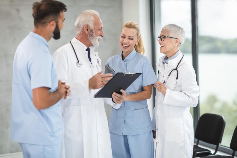 Free Image of Team of doctors 
