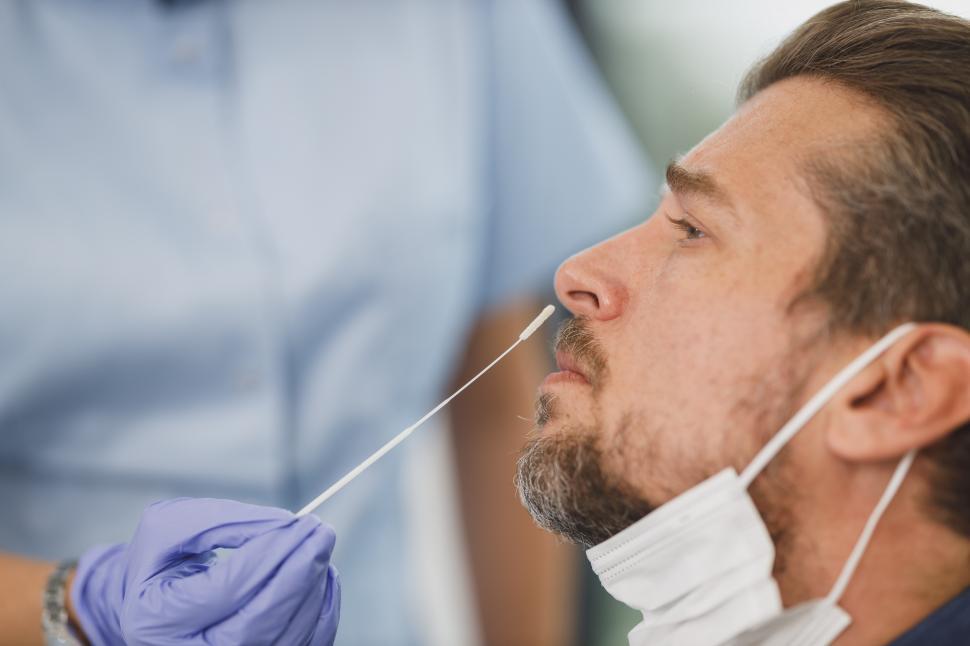 Free Image of Nasal test for Covid-19 