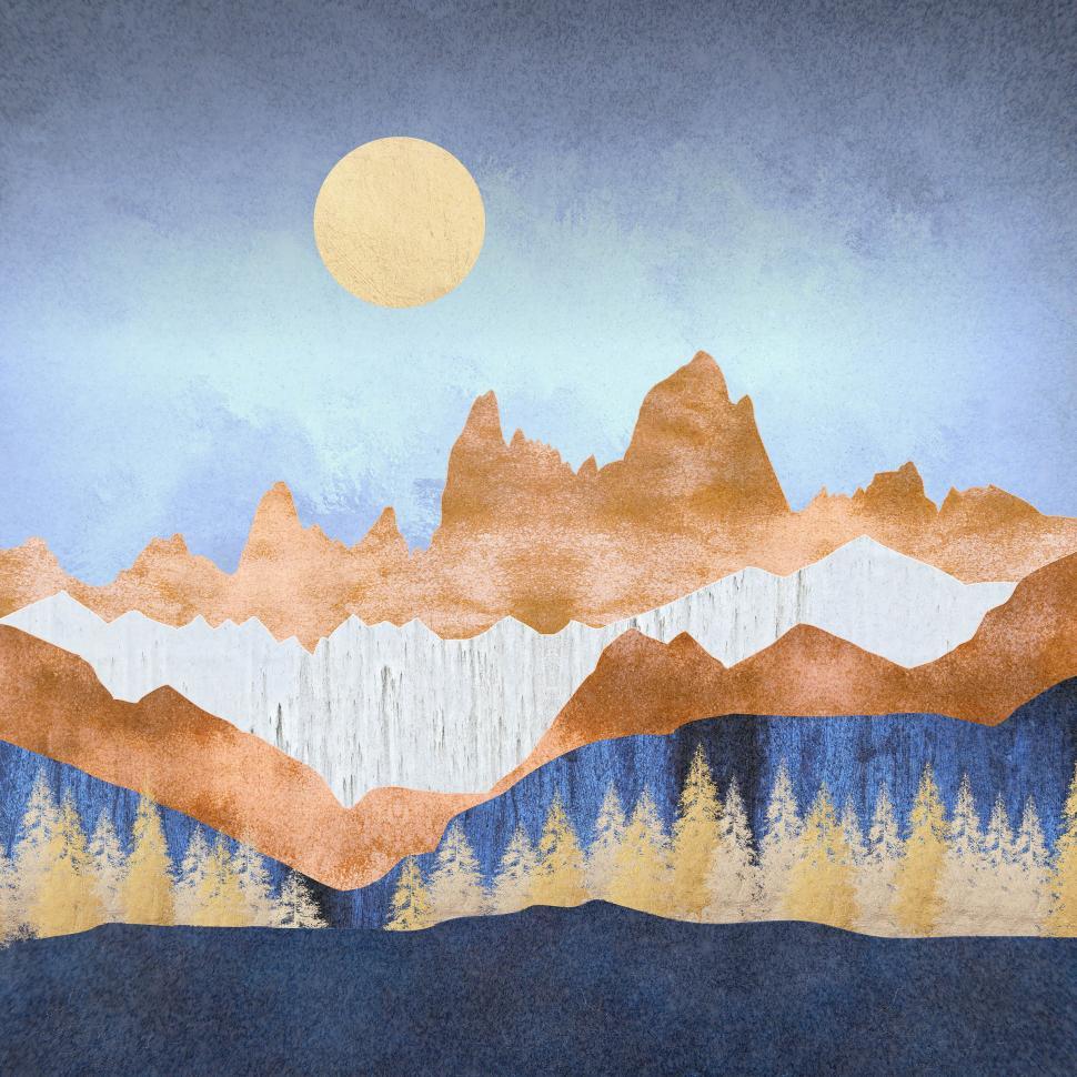 Free Image of Mount Fitz Roy - Dark Base 