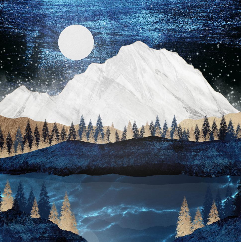 Free Image of Denali National Park - Abstract Textured Design 