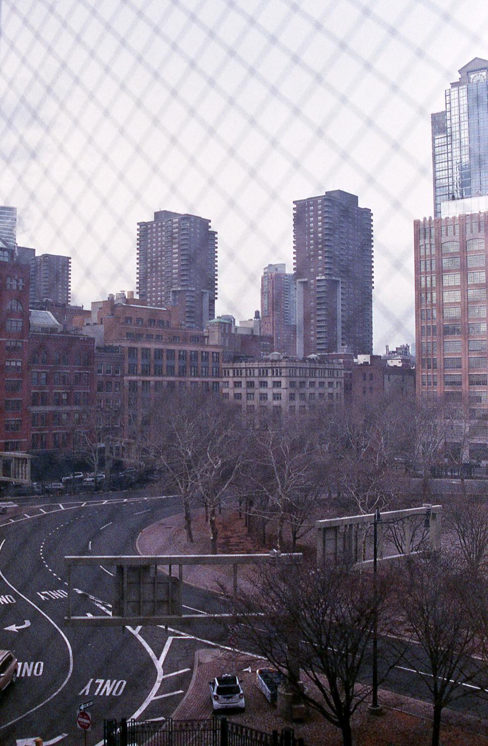 Free Image of Roads and buildings in city 