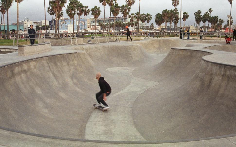 Free Image of Skater at the skate park 