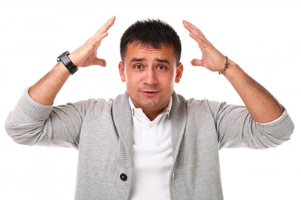 Free Image of Business guy is stressed out 