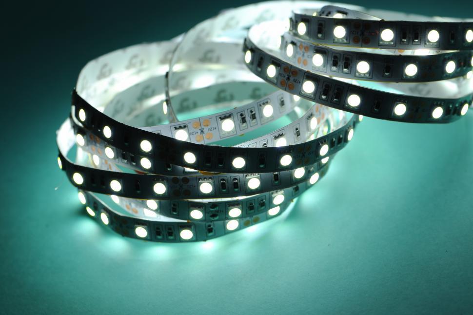 Free Image of Led lights in rows or strips 