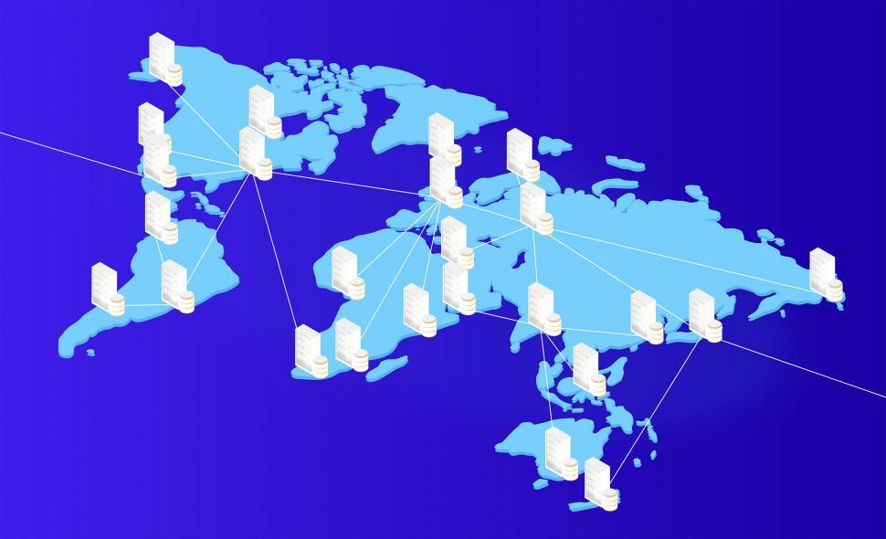 Free Image of Content Delivery Network - Concept 