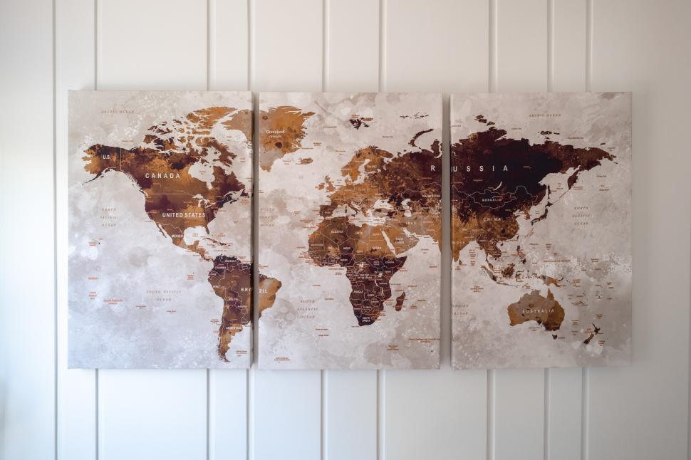 Free Image of World map 