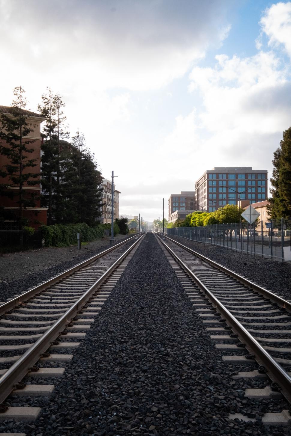 Free Image of Rail road 