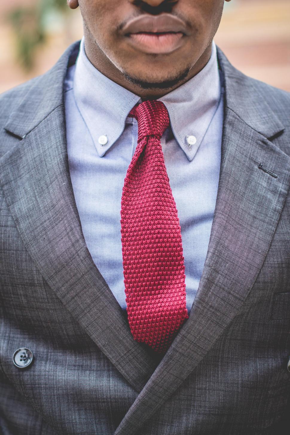 Free Image of Young man in formal clothing 