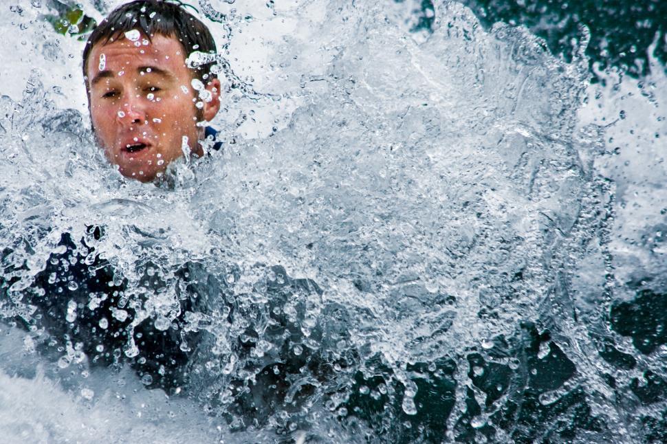 Free Image of Drowning? 