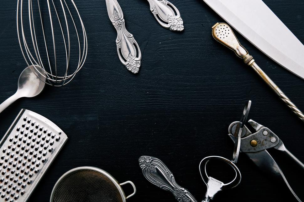 Free Image of Cooking utensil frame 