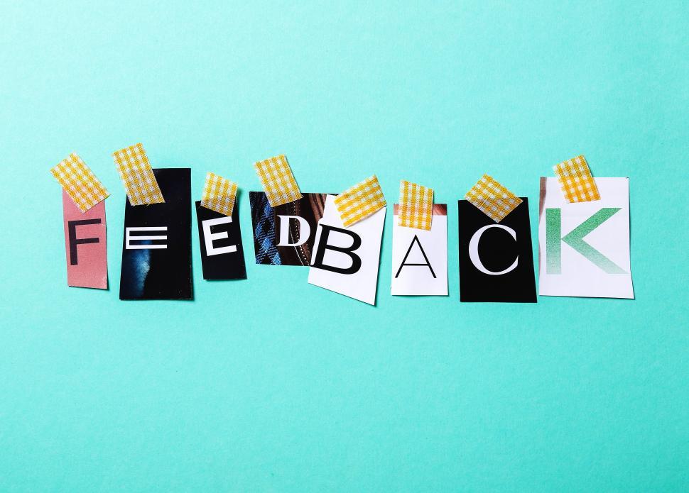 Free Image of Feedback word illustration 