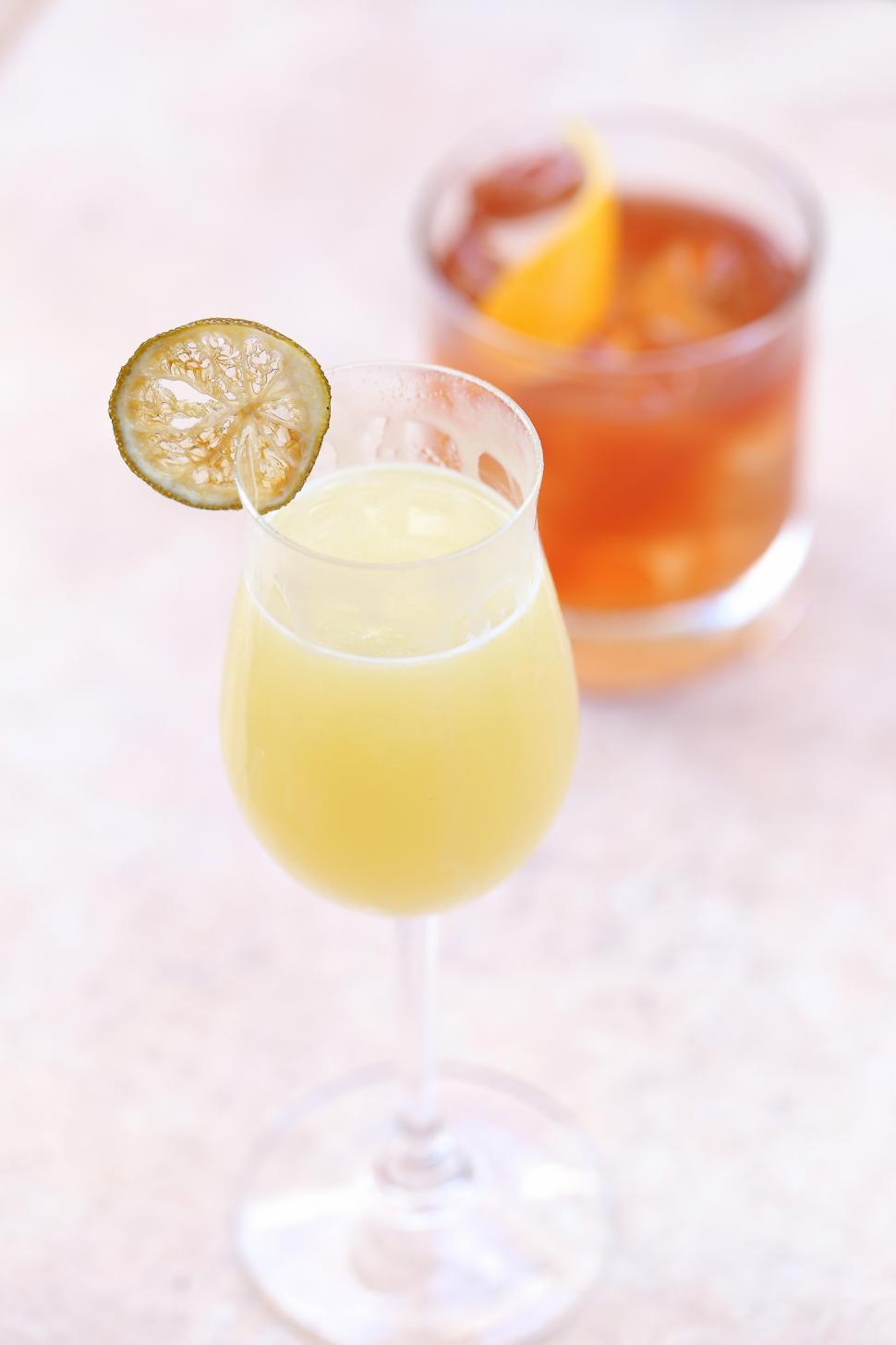 Free Image of Cocktails on the table 