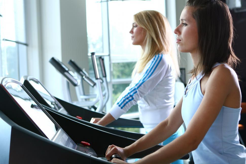 Free Image of Young woman training at the gym 