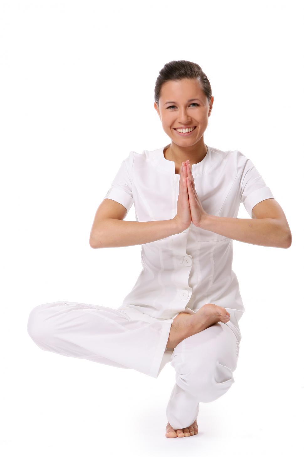 Free Image of Prayer hands yoga 