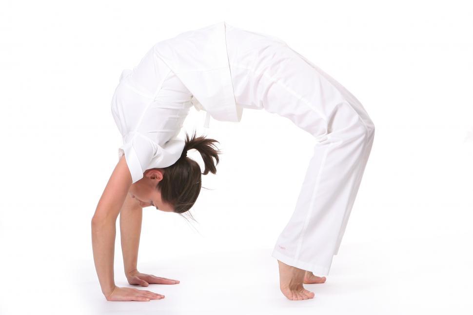 Free Image of Wheel pose 